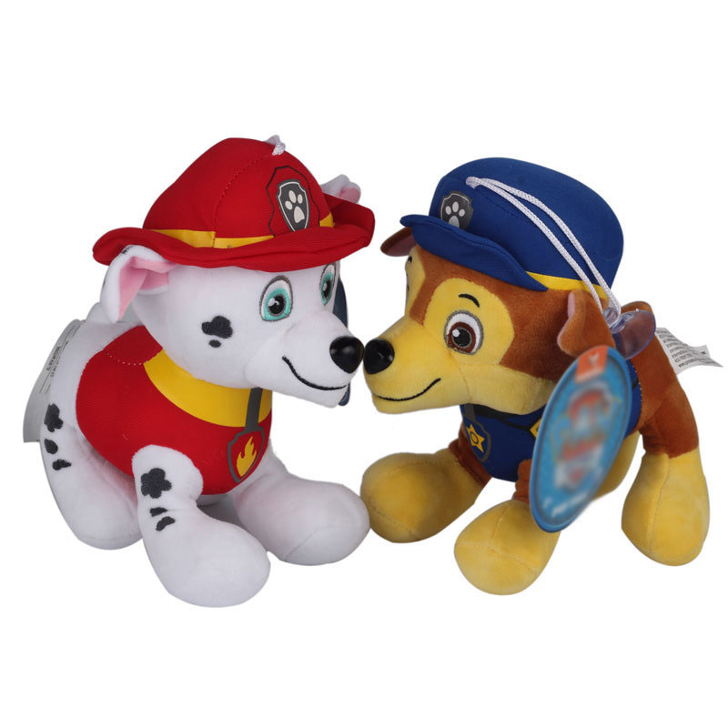 paw patrol plush dogs