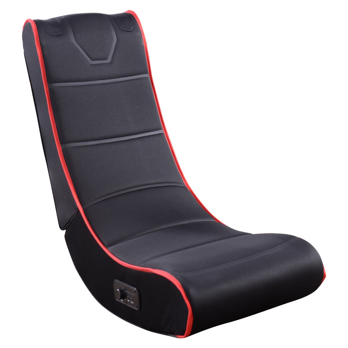 Ergonomic Folding Chair Gaming Seat with Wireless Built-in Speakers