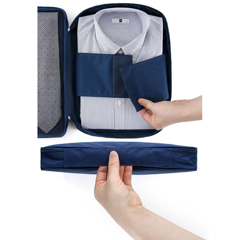 1 Pc Men Portable Travel Shirt Case Tie Clothes Storage ...