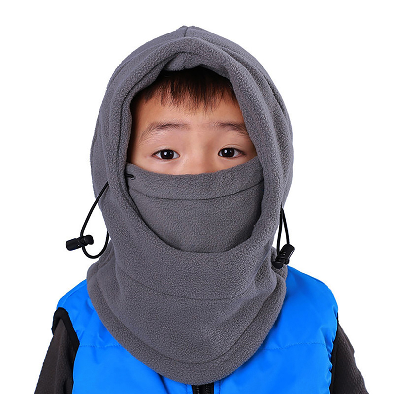 1PC Kids Child Unisex Warm Fleece Balaclava Motorcycle Ski Outdoor Face ...